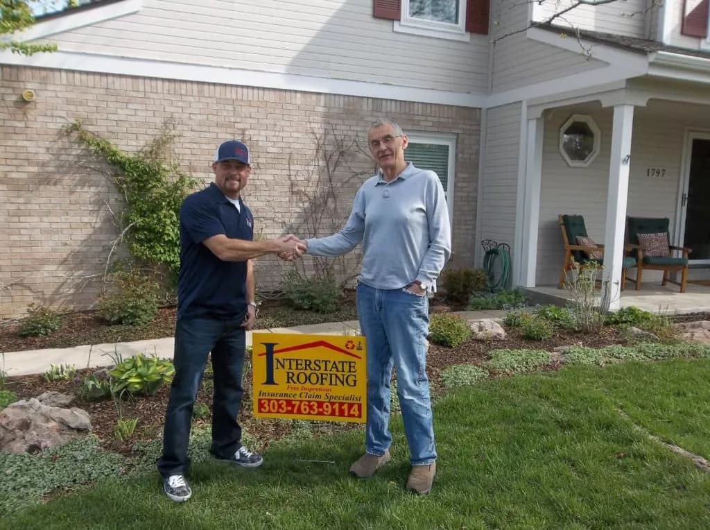 Interstate Roofing team at work